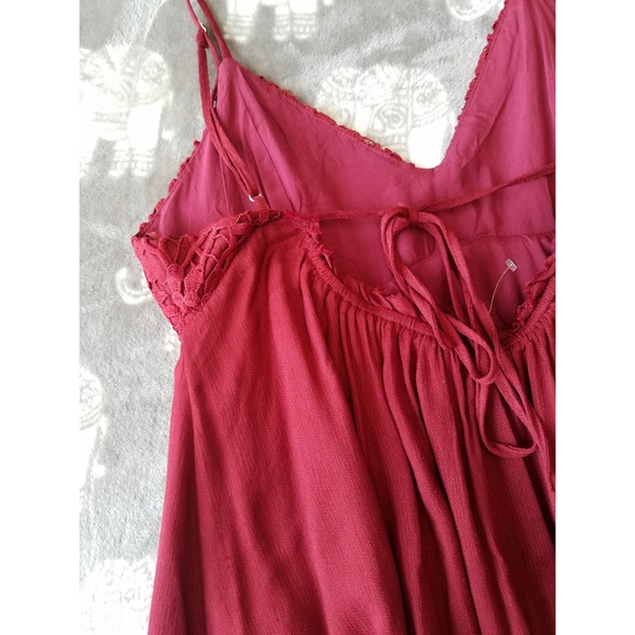 Burgundy Red Dress - Picture 6 of 8